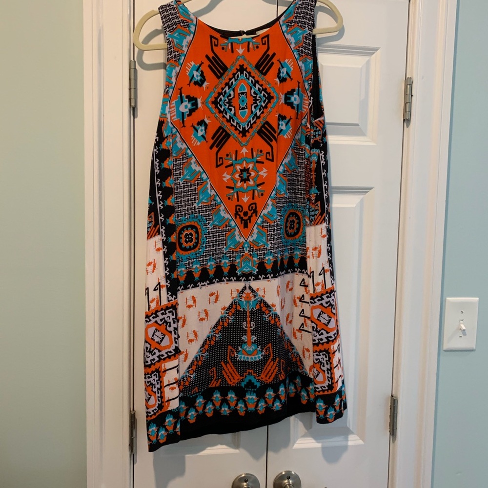 Bright Shift Dress, size L